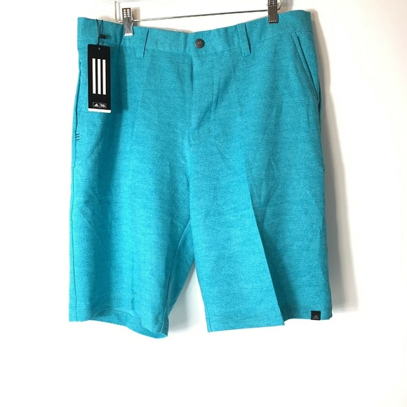 adidas heathered golf shorts